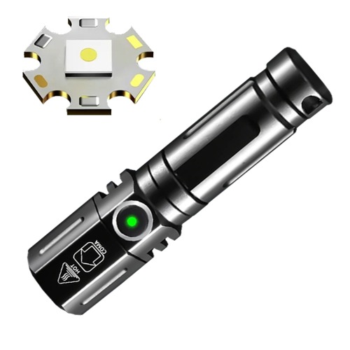 화이트레이저칩 LED 충전식 줌 서치 야외 라이트 랜턴 손전등 후레쉬 535-2